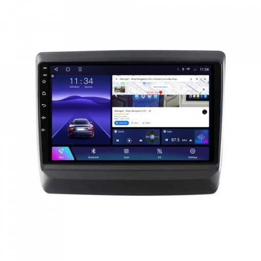 Navigatie Isuzu D-Max III (dupa 2020) cu Android, 6GB RAM, 128GB ROM, Ecran QLED 9" Touchscreen, CarPlay Wireless, DSP