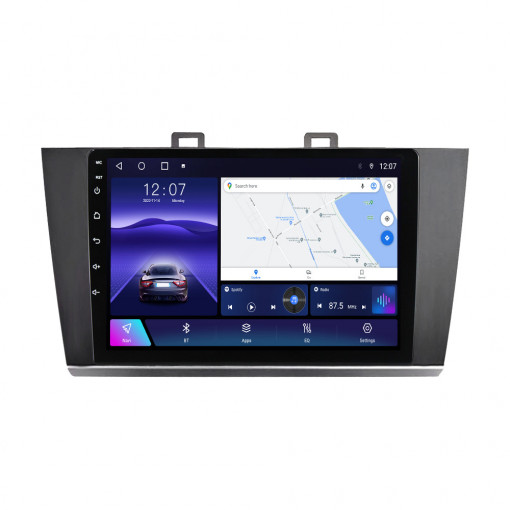 Navigatie Subaru Legacy Outback 2014-2020 9 inch 2 GB RAM + 32 GB ROM QLED 4 CORE CARPLAY COOLER