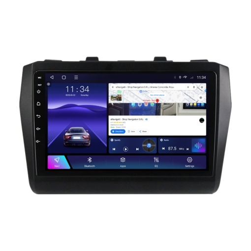 Navigatie Suzuki Swift V (2017+) cu Android, 6GB RAM, 128GB ROM, Ecran QLED 9" Touchscreen, CarPlay Wireless, DSP