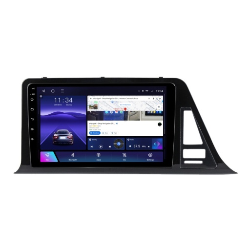 Navigatie Toyota C-HR (2016+) cu Android, 4GB RAM, 64GB ROM, Ecran QLED 9" Touchscreen, CarPlay Wireless, DSP