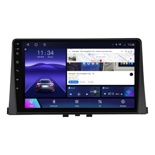 Navigatie Toyota Proace City (2019+) cu Android, 2GB RAM, 32GB ROM, Ecran 10" Touchscreen, CarPlay, SIM 4G