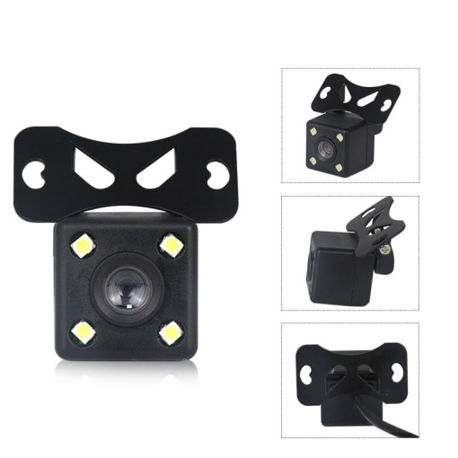 Camera marsarier auto cu 4 LED-uri, rezistenta la apa si praf, cablu video 6m