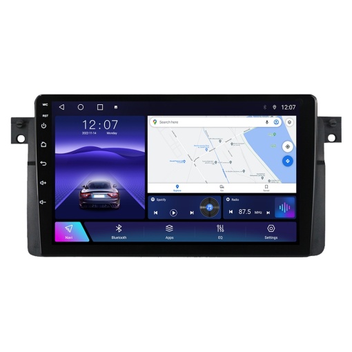 Navigație Dedicată BMW Seria 3 E46 (1999-2006) 2GB RAM, 32GB, Ecran QLED 9", CarPlay, Android Auto, Slot SIM 4G