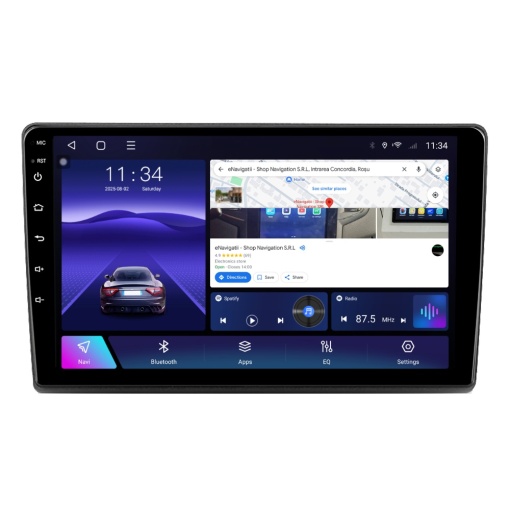 Navigatie Kia Ceed (2010-2012) cu Android, 6GB RAM, 128GB ROM, Ecran QLED 9" Touchscreen, CarPlay Wireless, DSP