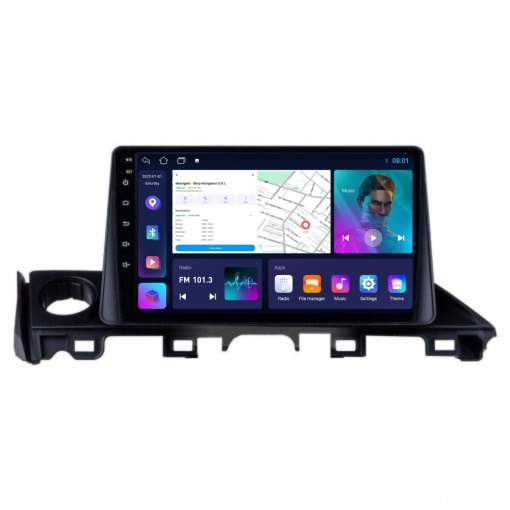 Navigatie Mazda 6 (2015-2018) cu Android, 1GB RAM, 16 GB, Ecran IPS 9" 1024 x 600, WiFi, Bluetooth, suport camera DVR