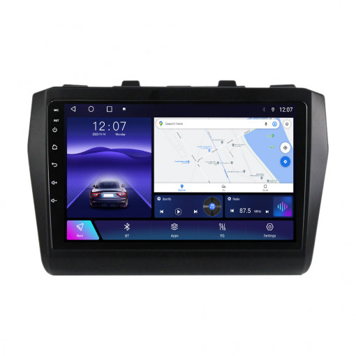 Navigatie Suzuki Swift V dupa 2017 2 GB RAM + 32 GB ROM QLED 8 CORE SIM CARPLAY COOLER
