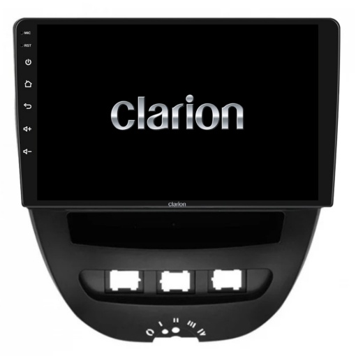 Navigatie Android Clarion GL-300 XD3326 10 Inch Peugeot 107 (2005-2014), 4 GB, 64 GB, IPS