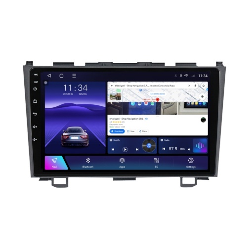 Navigatie Honda CR-V III (2006-2012) cu Android, 2GB RAM, 32GB ROM, Ecran 9" Touchscreen, CarPlay, SIM 4G