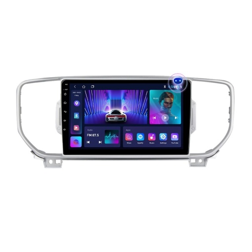 Navigatie Kia Sportage 2016-2018 9 inch 2 GB RAM + 32 GB ROM QLED 4 CORE CARPLAY COOLER
