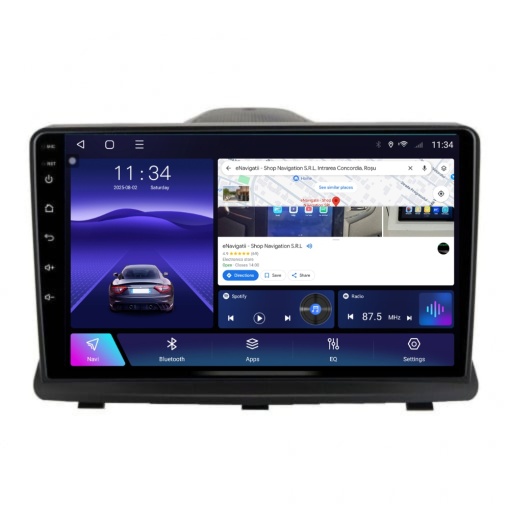 Navigatie Opel Antara (2006-2017) Montaj sus cu Android, 4GB RAM, 64GB ROM, Ecran QLED 9" Touchscreen, CarPlay Wireless