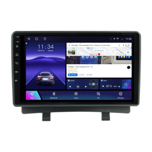 Navigatie Opel Zafira Tourer C (2011-2016) cu Android, 6GB RAM, 128GB ROM, Ecran QLED 9" Touchscreen, CarPlay Wireless, DSP