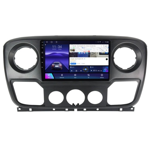 Navigatie Renault Master 3 (2010-2019) cu Android, 4GB RAM, 64GB ROM, Ecran QLED 10" Touchscreen, CarPlay Wireless, DSP