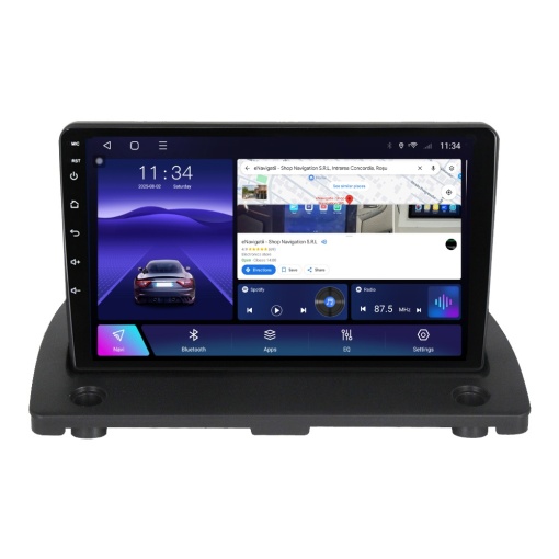 Navigatie Volvo XC90 I (2002-2015) cu Android, 8GB RAM, 128GB ROM, Ecran QLED 9" Touchscreen, CarPlay Wireless, DSP Pro