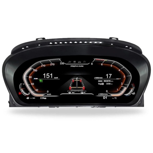 Ceas digital BMW E63 E64 12.3" IPS Linux OBD 2003-2010