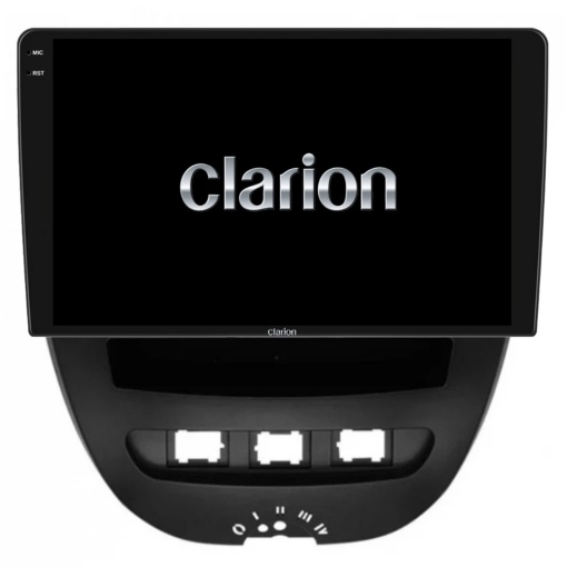 Navigatie Android Clarion GL-700 XD6125 10 Inch Toyota Aygo B1 (2005-2014), 8 GB, 256 GB, QLED 2K