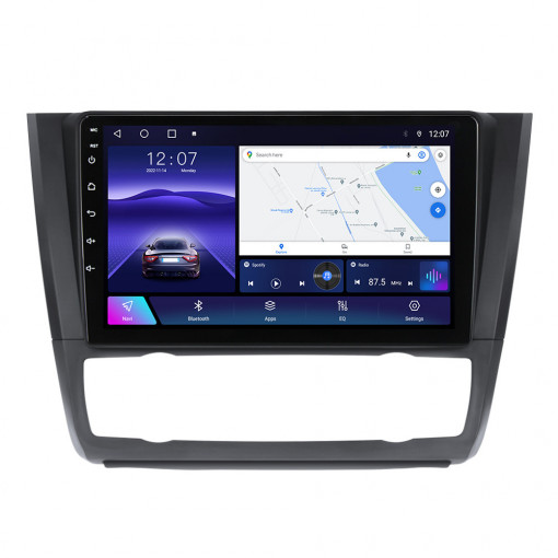 Navigatie BMW SERIA 1 E81 E87 (2003-2013) CLIMA AUTOMATA 9 INCH 2 GB RAM + 32 GB ROM QLED 4 CORE CARPLAY COOLER