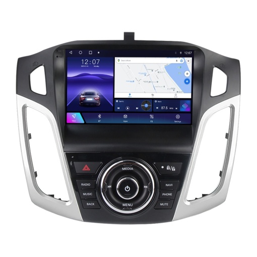 Navigație Dedicată Ford Focus III (2011-2019) 8GB RAM, 128GB, Octa-Core, Ecran QLED 9", CarPlay, Android Auto, Slot SIM 4G