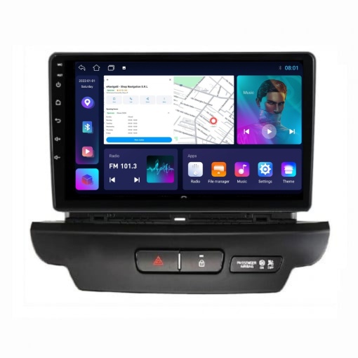 Navigatie Kia Ceed ProCeed XCeed (2018-2020) cu Android, 2GB RAM, 32 GB, Ecran IPS 9" 1280 x 720, CarPlay & Android Auto, WiFi, Bluetooth, suport camera DVR