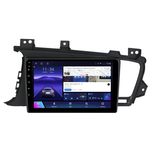 Navigatie Kia Optima I (2010-2015) cu Android, 2GB RAM, 32GB ROM, Ecran 9" Touchscreen, CarPlay, SIM 4G