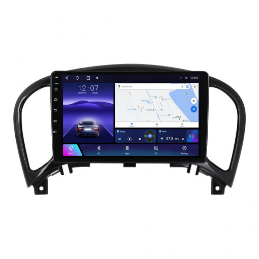 Navigatie Nissan Juke 2010-2019 9 INCH 8 GB RAM + 128 GB ROM QLED 8 CORE SIM CARPLAY COOLER