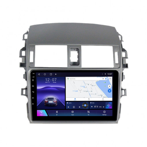 Navigatie Toyota Corolla E15 2007-2013 2 GB RAM + 32 GB ROM QLED 8 CORE SIM CARPLAY COOLER