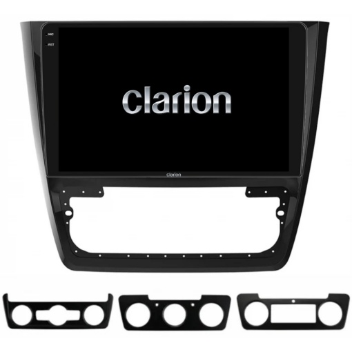 Navigatie Android Clarion GL-700 XD6125 10 inch Skoda Yeti (2009-2018) - 8 GB 256 GB QLED 2K