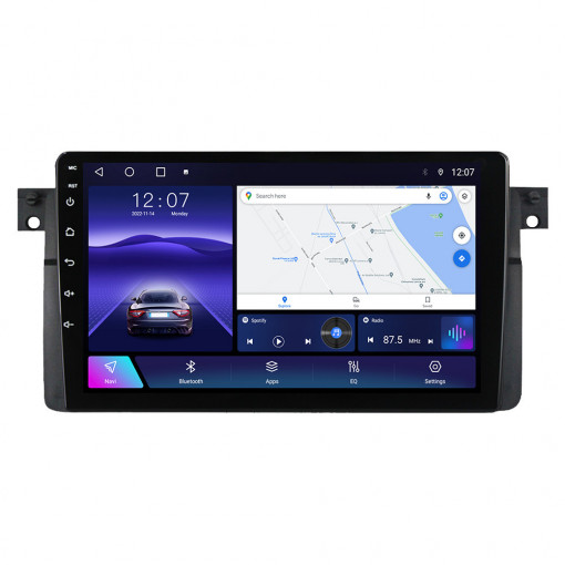 Navigatie BMW Seria 3 E46 1999-2006 9 INCH 1 GB RAM + 32 GB ROM 4 Core COOLER