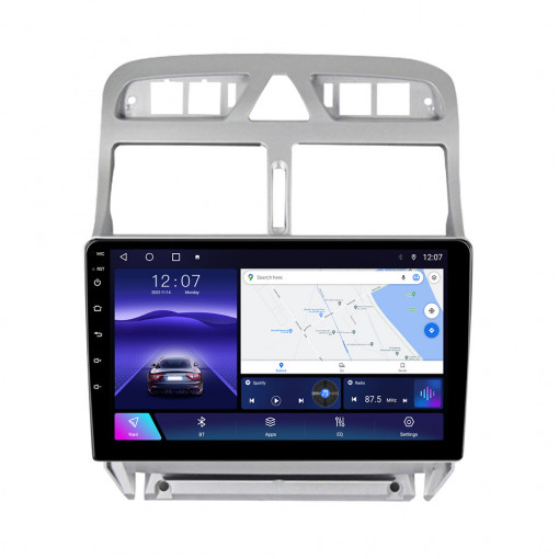 Navigatie PEUGEOT 307 2000-2012 9 inch 1 GB RAM + 32 GB ROM 4 Core COOLER