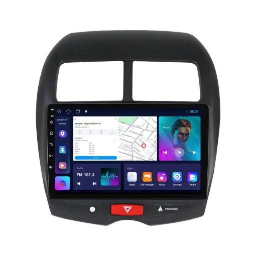 Navigatie Peugeot 4008 (2012-2017) cu Android, 1GB RAM, 16 GB, Ecran IPS 10" 1024 x 600, WiFi, Bluetooth, suport camera DVR