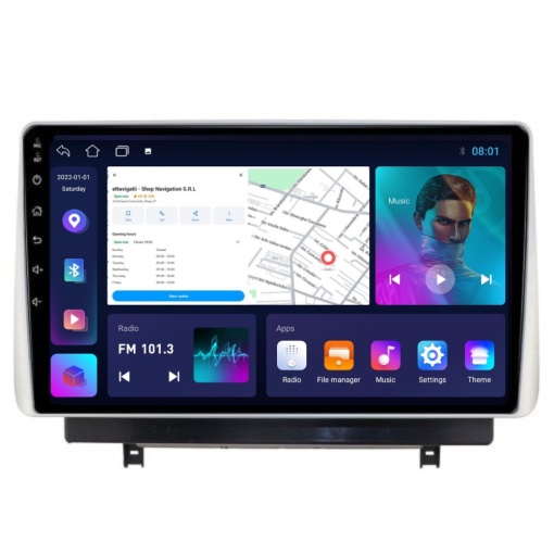 Navigatie Mazda 3 (dupa 2019) cu Android, 2GB RAM, 32 GB, Ecran IPS 10" 1280 x 720, CarPlay & Android Auto, WiFi, Bluetooth, suport camera DVR