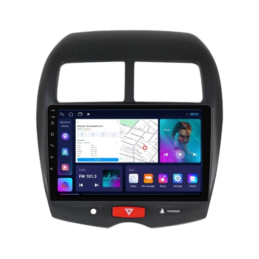 Navigatie Mitsubishi ASX (2010-2016) cu Android, 1GB RAM, 16 GB, Ecran IPS 10" 1024 x 600, WiFi, Bluetooth, suport camera DVR