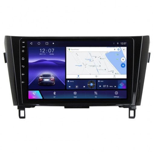Navigatie Nissan X-Trail T32 2014-2021 9 INCH 2 GB RAM + 32 GB ROM QLED 4 CORE CARPLAY COOLER
