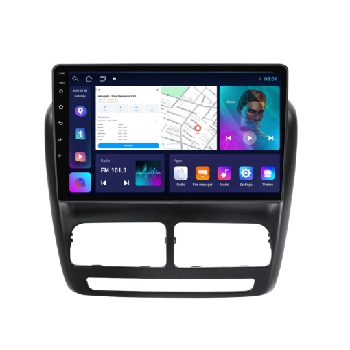 Navigatie Opel Combo D (2012-2018) cu Android, 1GB RAM, 16 GB, Ecran IPS 10" 1024 x 600, WiFi, Bluetooth, suport camera DVR