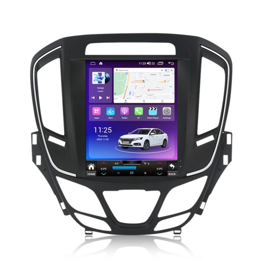 Navigatie Tip Tesla Opel Insignia 2013-2017 9.7 INCH 2 GB RAM + 32 GB ROM QLED 4 CORE CARPLAY COOLER