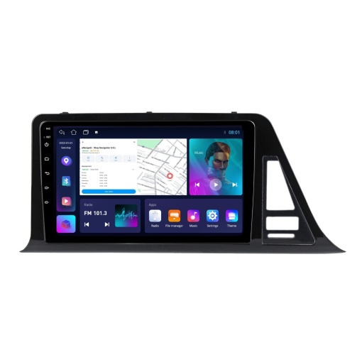 Navigatie Toyota C-HR (dupa 2016) cu Android, 2GB RAM, 32 GB, Ecran IPS 9" 1280 x 720, CarPlay & Android Auto, WiFi, Bluetooth, suport camera DVR