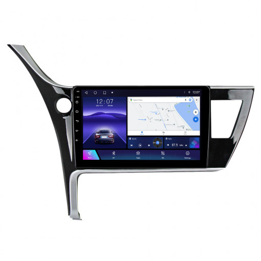 Navigatie Toyota Corolla 2017-2019 10 INCH 4 GB RAM + 64 GB ROM QLED 8 CORE SIM CARPLAY COOLER