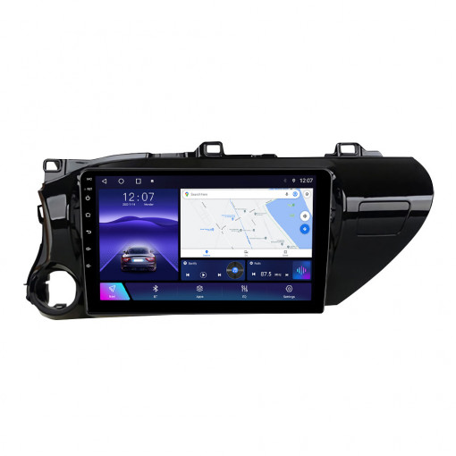Navigatie Toyota Hilux 2015-2020 9 INCH 4 GB RAM + 64 GB ROM QLED 8 CORE SIM CARPLAY COOLER