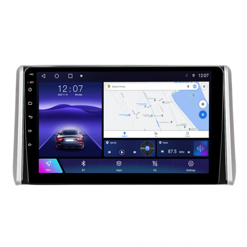 Navigatie Toyota Rav4 2018-2020 10 INCH 1 GB RAM + 32 GB ROM 4 Core COOLER