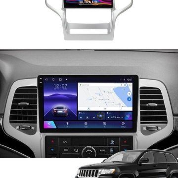 Navigatie Android 2K Jeep Grand Cherokee IV (2011-2014) cu Android, 2 GB RAM, 32 GB, Ecran QLED 9.5 Inch 2000x1200, CarPlay Wireless, 4G - Img 2