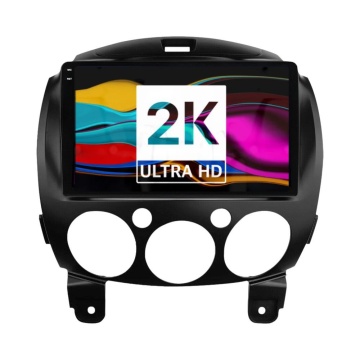 Navigatie Android 2K Mazda 2 (2007-2014) cu Android, 4 GB RAM, 64 GB, Ecran QLED 9.5 Inch 2000x1200, CarPlay Wireless, 4G