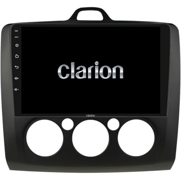 Navigatie Android Clarion GL-300 XD3326 9 Inch Ford Focus II (2004-2011), (Clima manuala, Negru) 4 GB, 64 GB, IPS