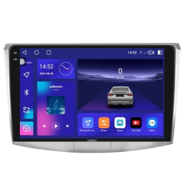 Navigatie Android Clarion GL-700 XD6125 10 Inch VW Passat CC (2008-2018) argintiu, 8 GB, 256 GB, QLED 2K