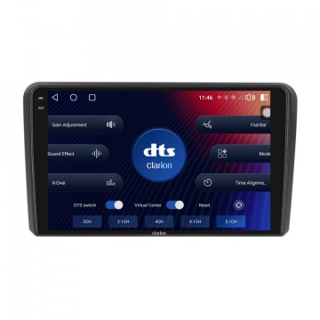 Navigatie Android Clarion GL-700 XD6125 9 Inch Iveco Daily IV / V (2006-2014), 4 GB, 64 GB, QLED 2K - Img 5