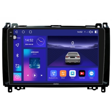 Navigatie Android Clarion GL-700 XD6125 9 Inch VW Crafter (2006-2016), 8 GB, 256 GB, QLED 2K