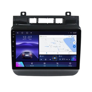 Navigatie Avansata VW Touareg 7P (2010-2018) cu Android, CarPlay Wireless, Octa-Core, 6GB RAM, Ecran QLED 9" Touchscreen, SIM 4G, DSP