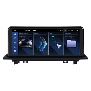 Navigație Android 10.25” pentru BMW X1 F48 (2014-2022), ecran IPS HD, compatibilitate CarPlay & Android Auto, procesor 8 Core, 4GB RAM, 64GB ROM, 4G LTE, design integrat perfect.