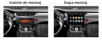 Navigatie Citroen C3 II (2009-2016) Gri cu Android, 1GB RAM, 16 GB, Ecran IPS 9" 1024 x 600, WiFi, Bluetooth, suport camera DVR - Img 3