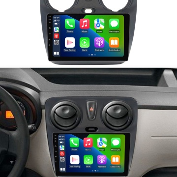 Navigatie Dacia Lodgy (dupa 2012) cu Android, 4GB RAM, 64 GB, Ecran QLED 9 Inch, CarPlay & Android Auto, WiFi, Bluetooth, suport camera DVR - Img 4