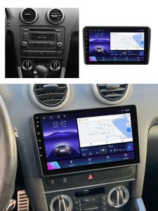 Navigație Dedicată Audi A3 (2003-2011) 4GB RAM, 64GB, Ecran Qled 9", CarPlay, Android Auto, Slot SIM 4G