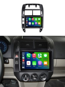 Navigatie Dedicata VW Polo 9N (2001-2012) cu Android, CarPlay, Octa-Core, 2GB RAM, Ecran 9" Touchscreen, SIM 4G - Img 2